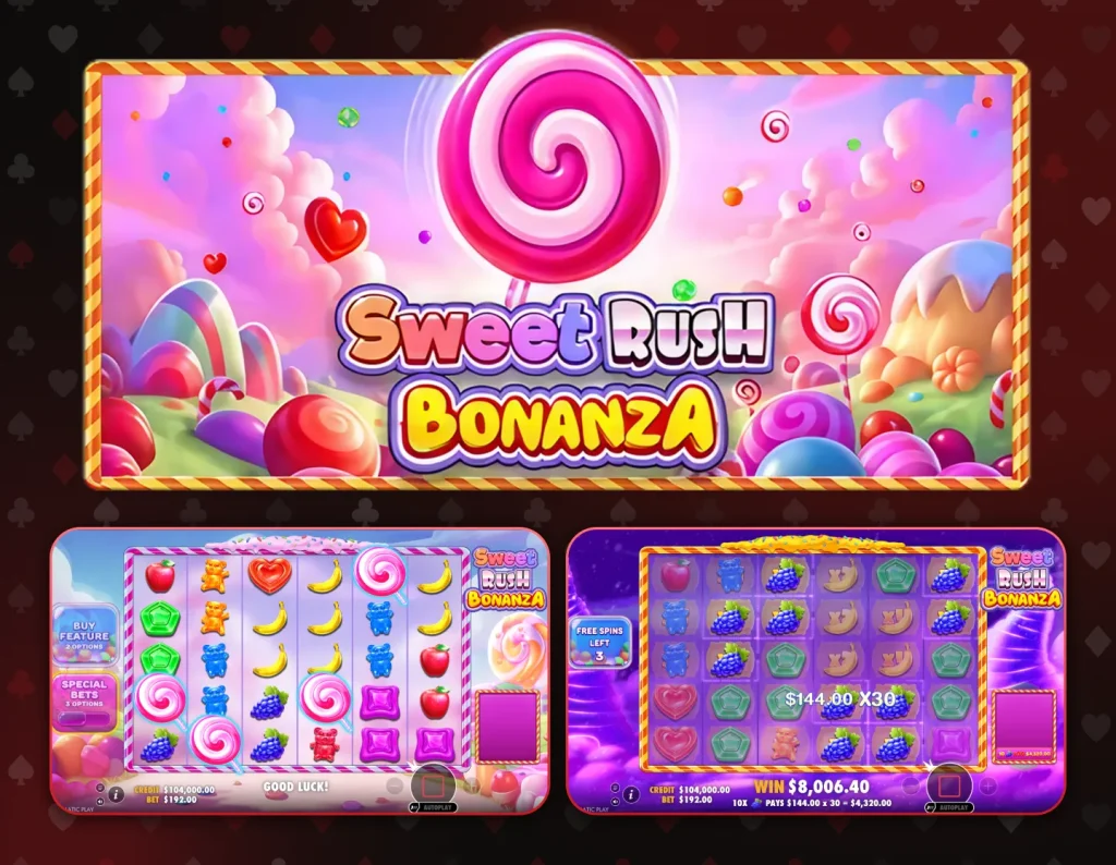 Sweet Rush Bonanza Buy Feature Slot