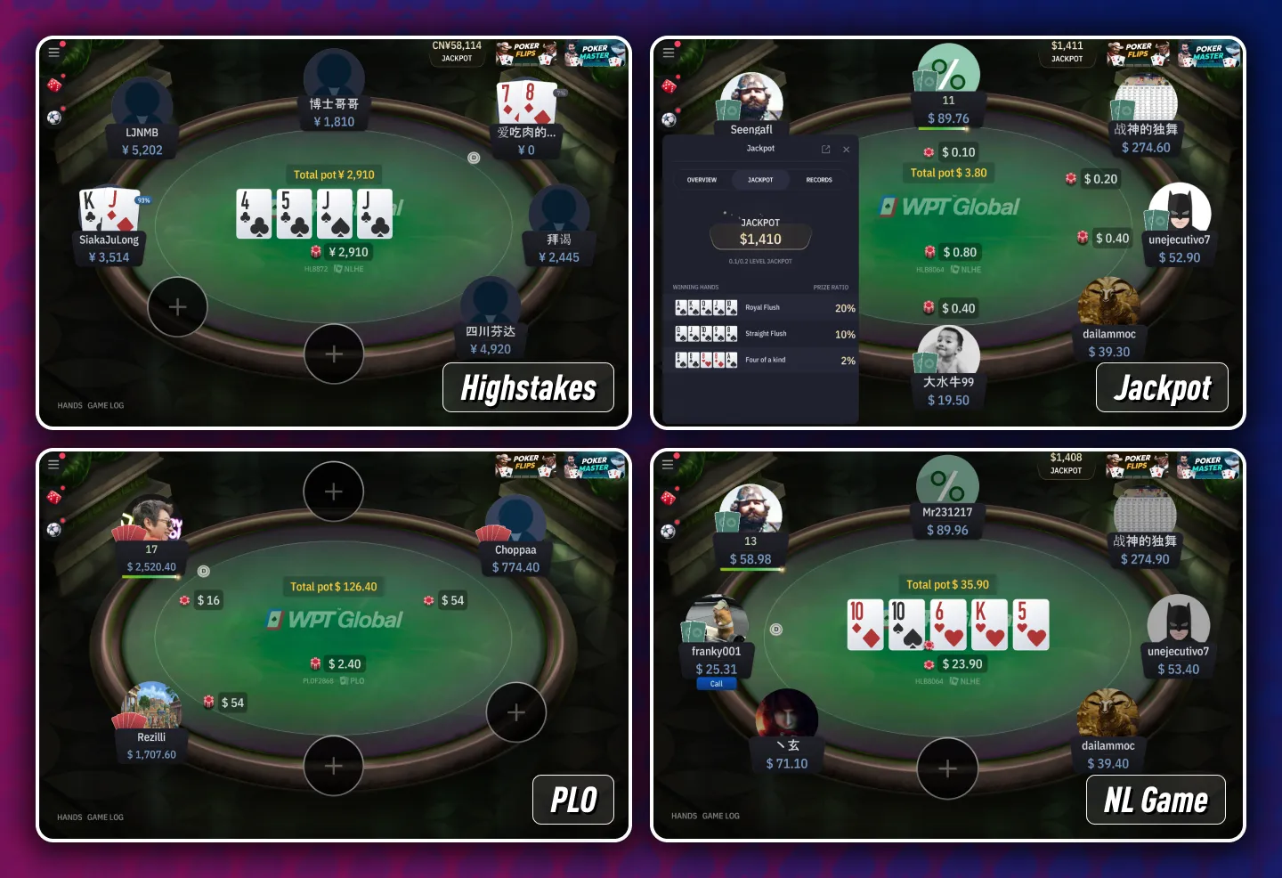 WPT Global Cash Games