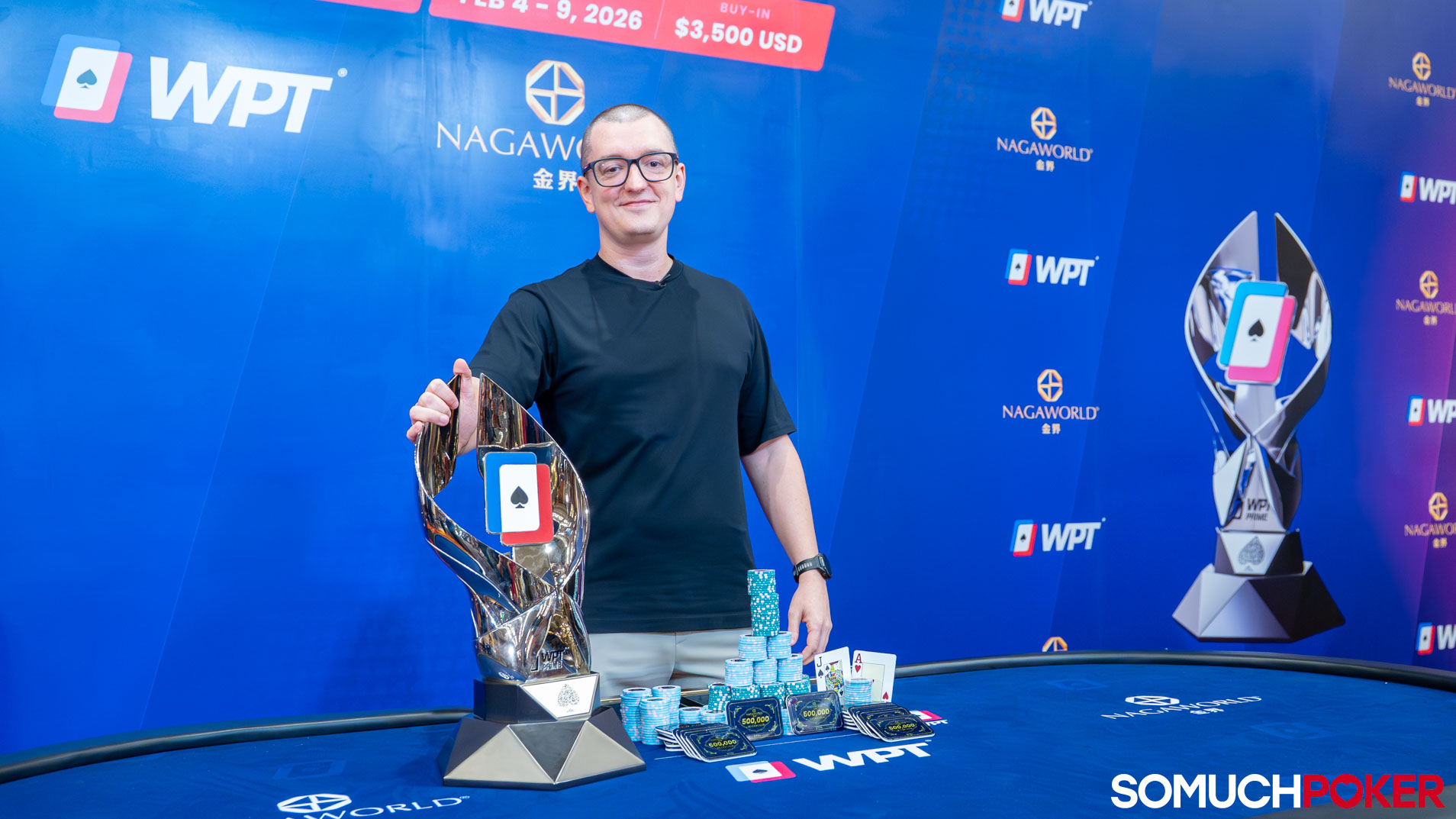 Andrey Kalgin - WPT Cambodia 2026 Championship Winner