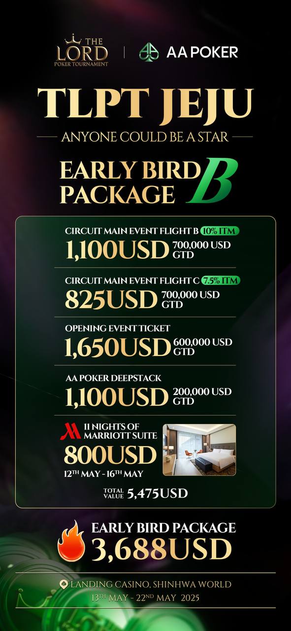 TLPT Early Bird Package