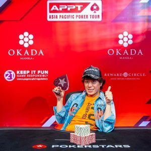 Ken Okada, Photo Credit – PokerStars LIVE Asia