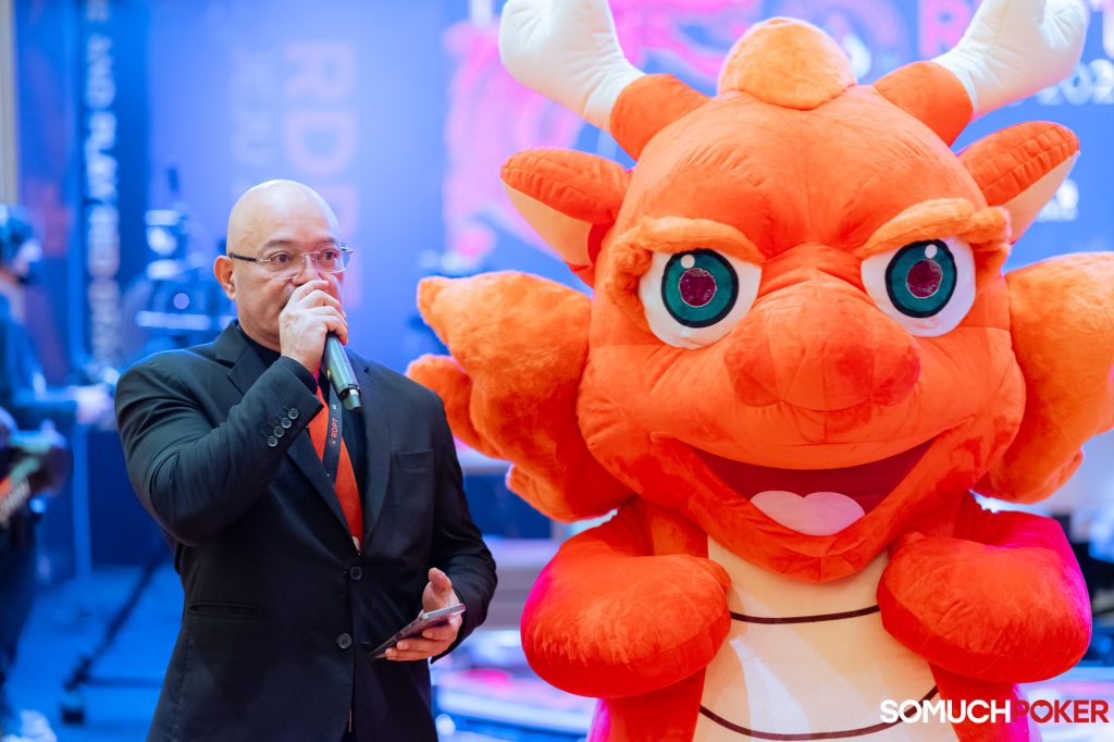 Red Dragon Poker Tour mascot