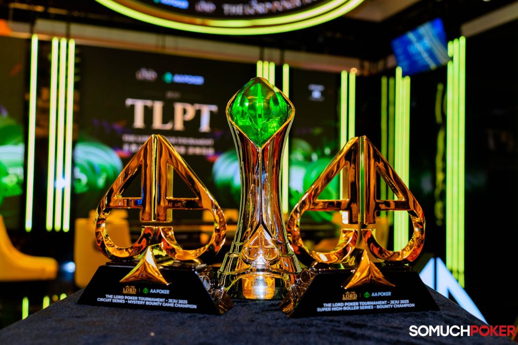 The Lord Poker Tournament - TLPT Jeju 2025 Trophies