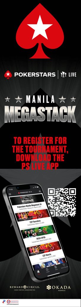 Manila Megastack 24: PokerStars Live Returns to Okada Manila with ₱40 Million Guaranteed