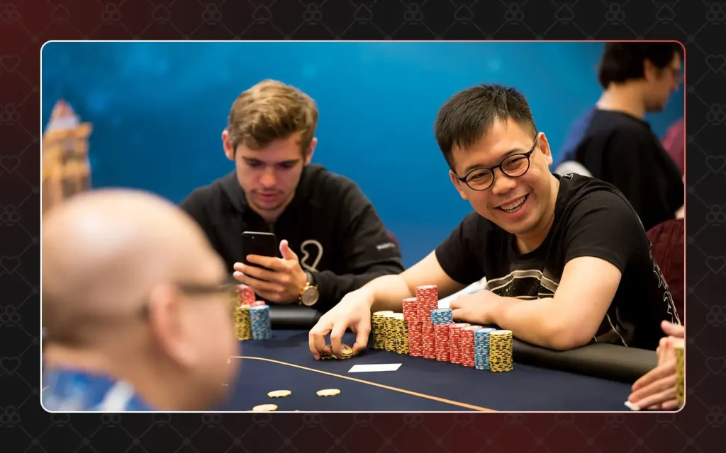 Elton Tsung is a regular poker player at the high stakes tables