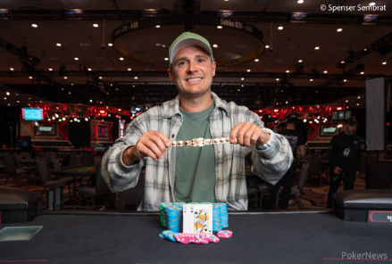 Erlend Melsom – Photo by WSOP / Pokernews
