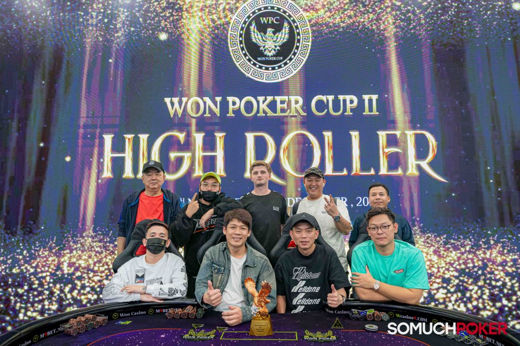 Won Poker Cup II Single Day High Roller Final Table