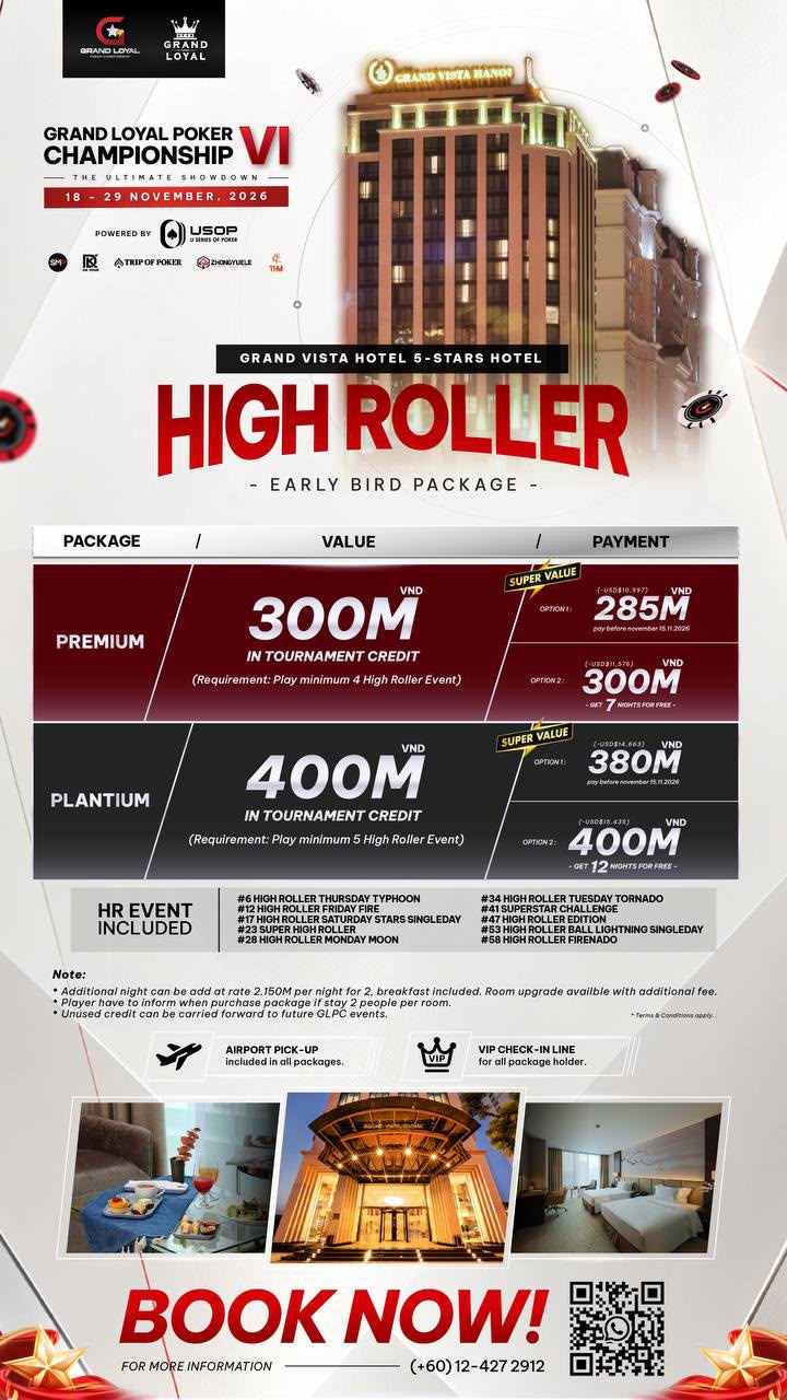 GLPC VI Introduces ARCH ANGEL Trophies for High Roller and Side Event Winners 