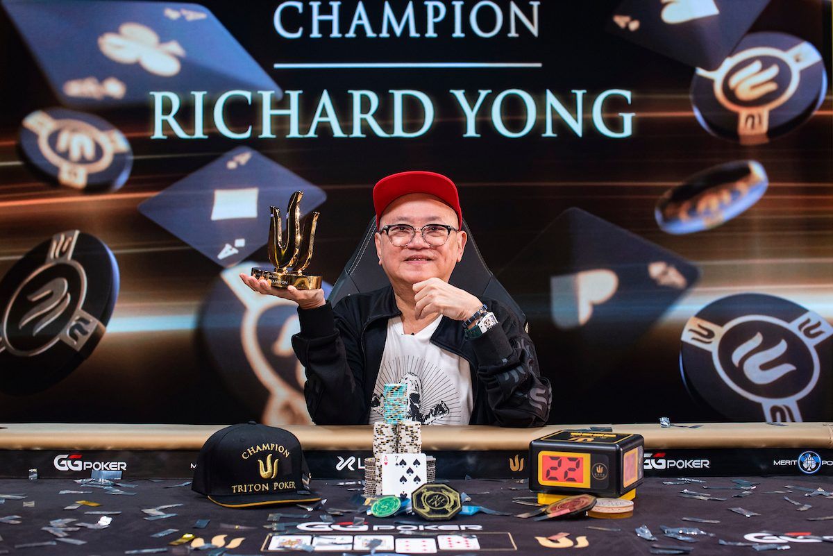 Richard Yong, Photo Credit – Triton Poker