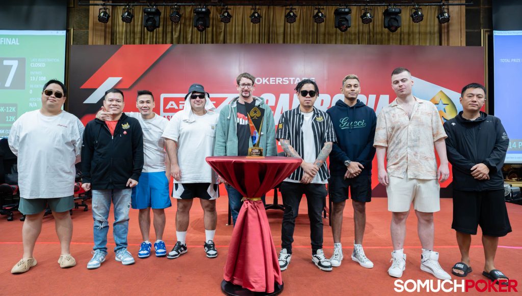 APPT Cambodia Main Event final 9 players