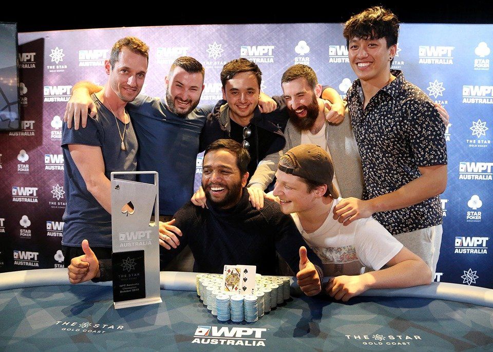 WPT Australia Main Event winner Hari Varma – Photo credit: WPT