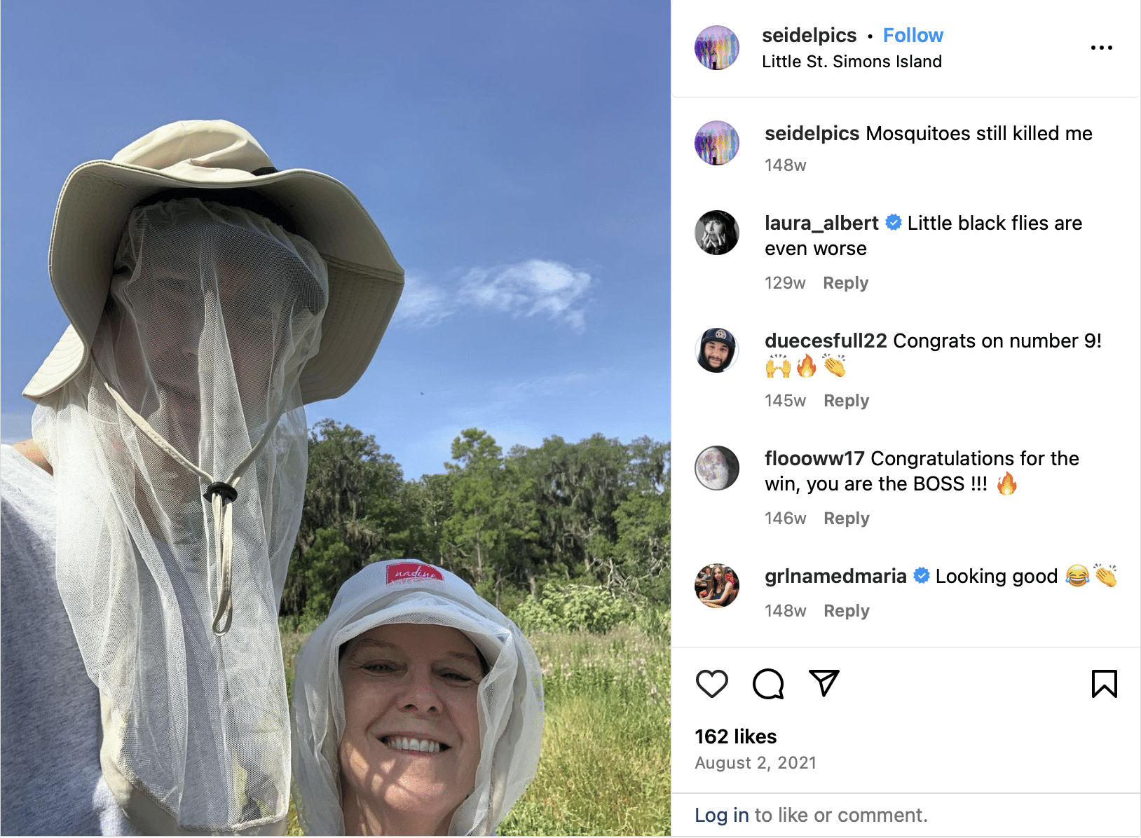 Erik Seidel Instagram post