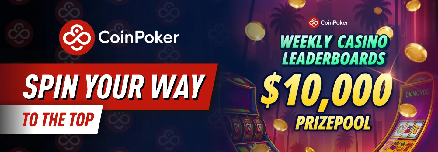 Spin Your Way to the Top - CoinPoker’s Casino Weekly Leaderboards