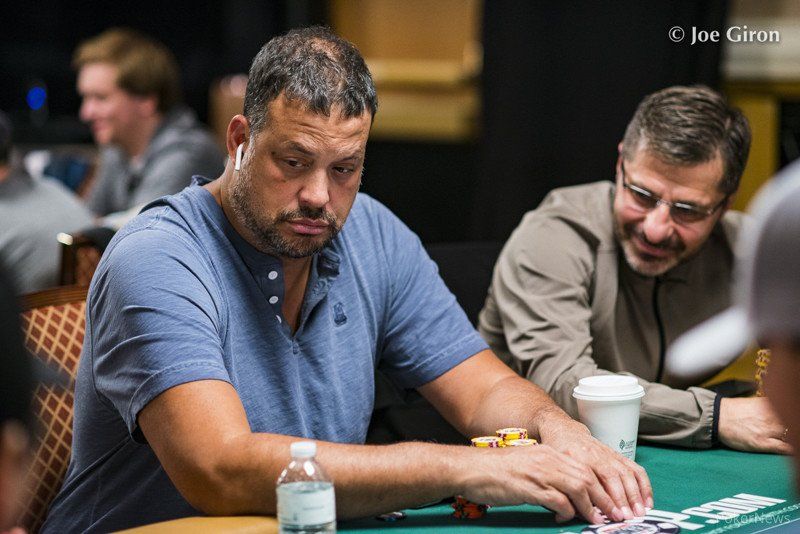 Jean-Robert Bellande playing poker