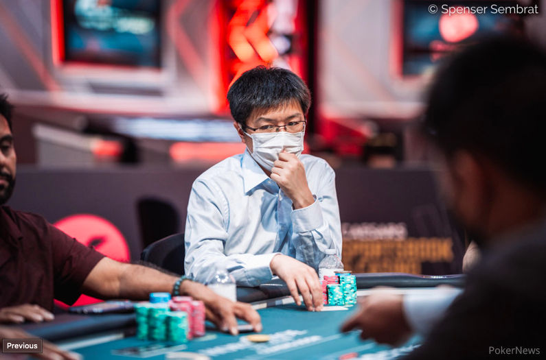 Naoya Kihara – Photo credit WSOP / PokerNews / Spenser Sembrat