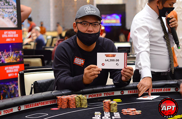 Nicolo Valenton – Photo credit: Asian Poker Tour