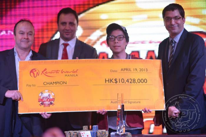 The Asian Poker Tour makes a return to the Super High Roller scene