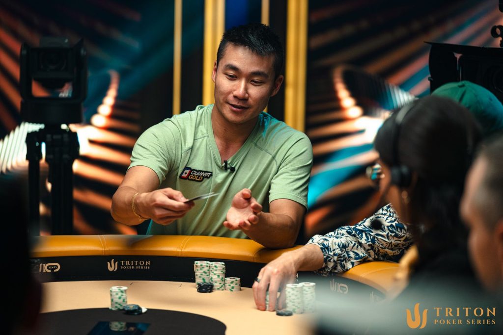 Ethan Yau was eliminated after a bad beat