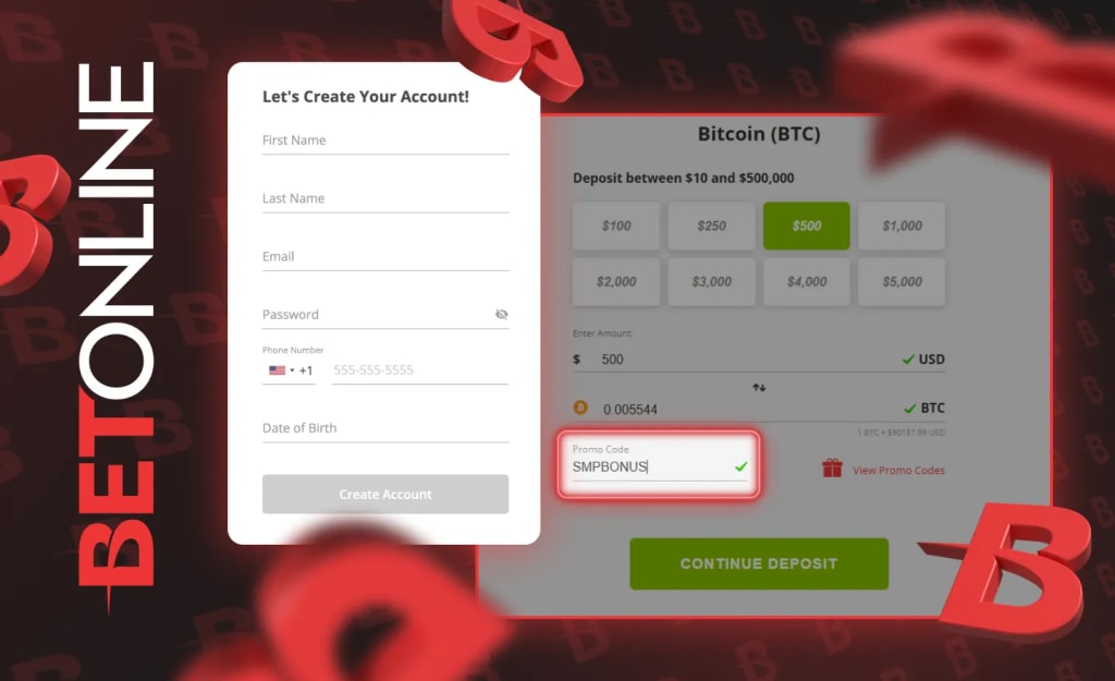 BetOnline Poker Sign Up – SMPBONUS Code