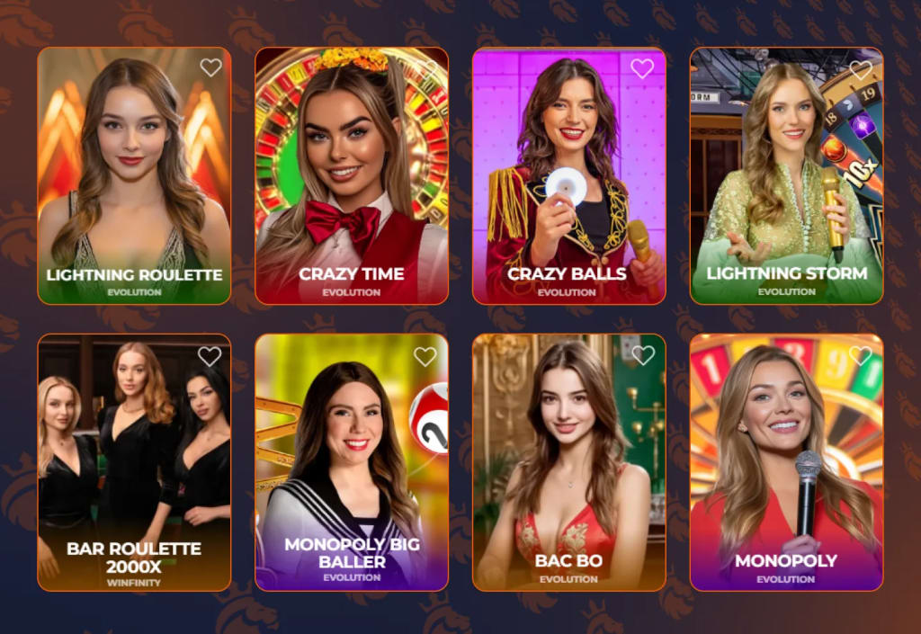 NINE Casino Live Games
