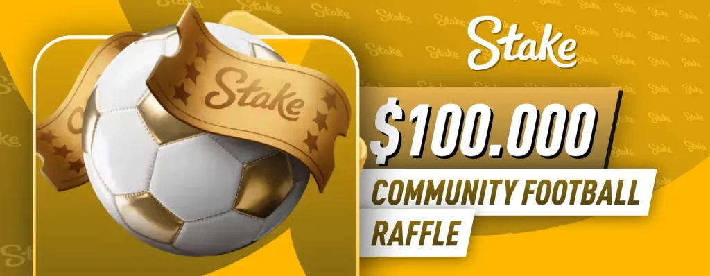 Stake World Cup Football Raffle $100,000