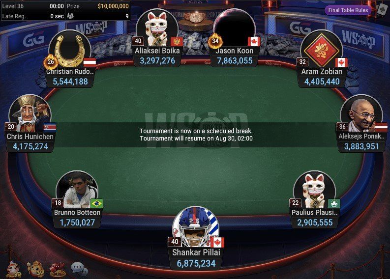 $25,000 NLH POKER PLAYERS CHAMPIONSHIP
