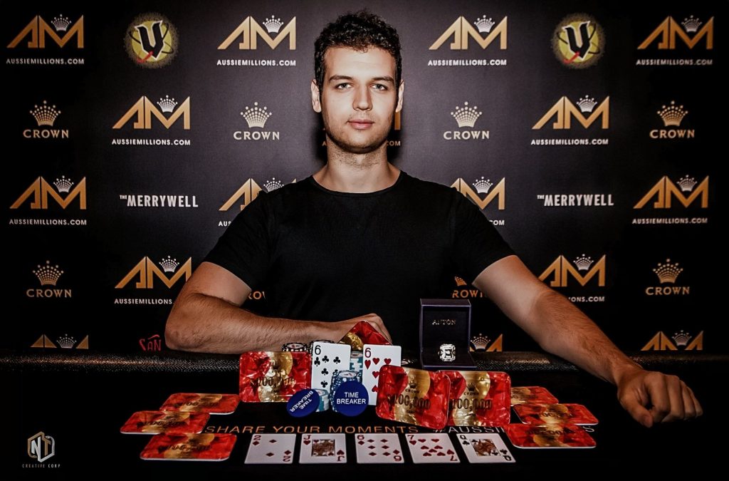 Michael Addamo – Photo CrownPoker
