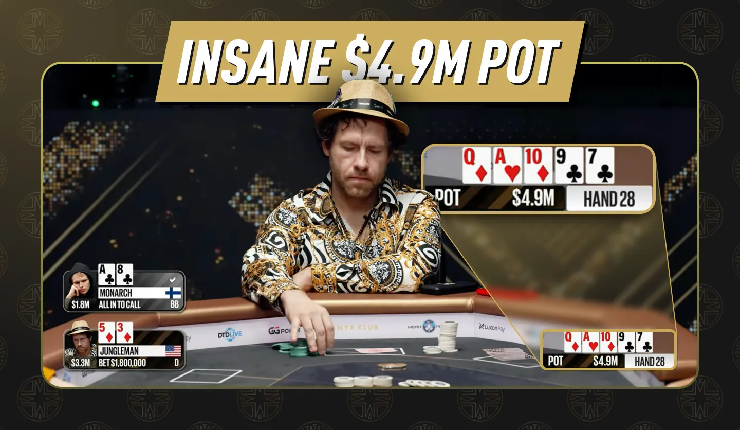 Dan Cates - Biggest Bluff Ever with 5 High?
