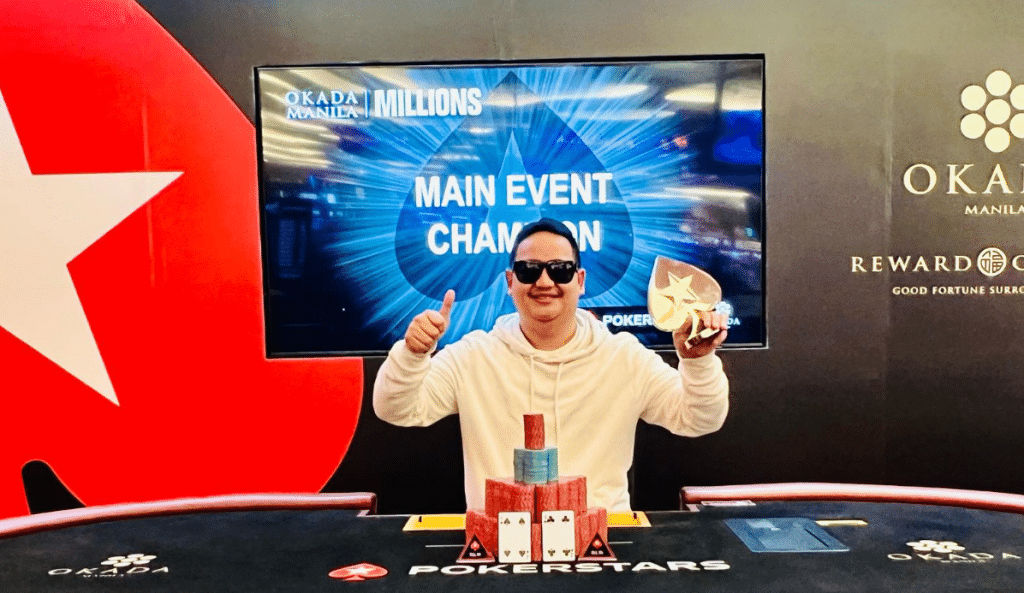 Sean Manalon – Photo credit PokerStars LIVE