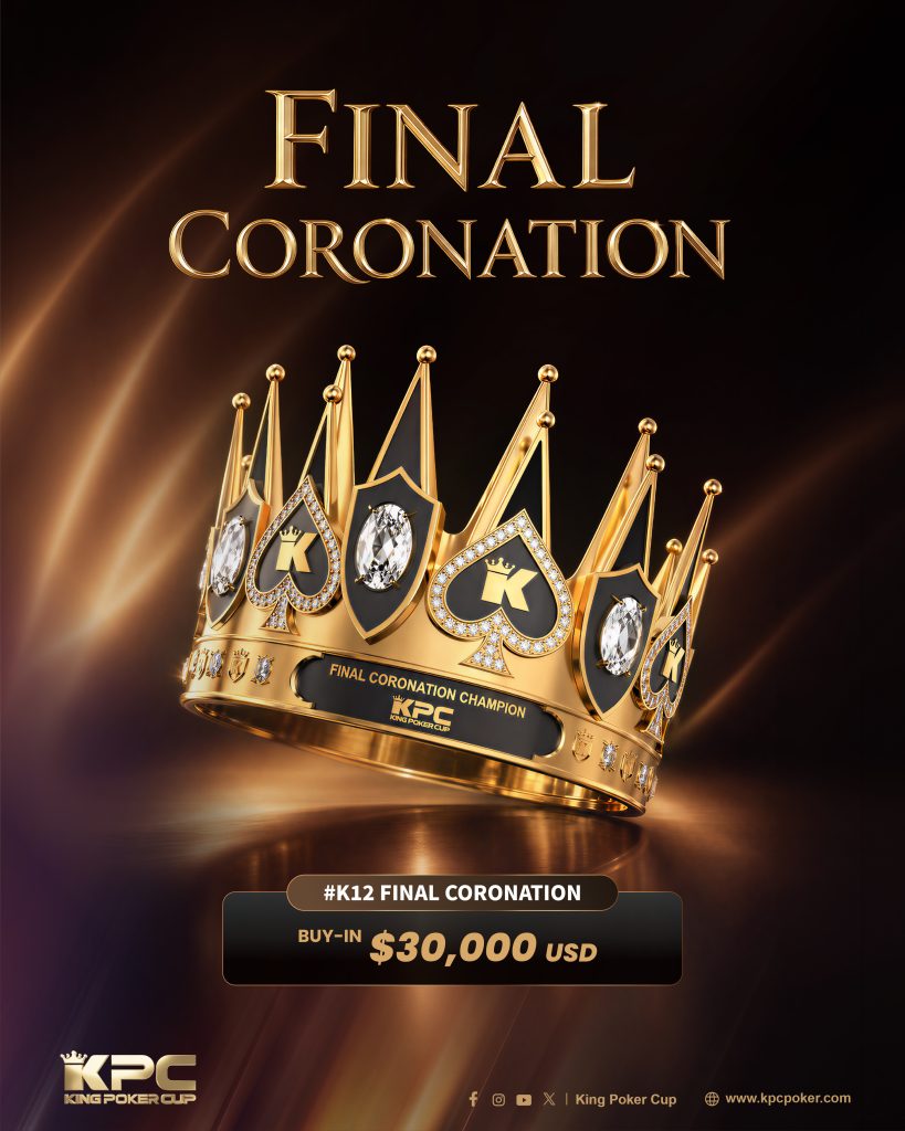 King Poker Cup Final Coronation