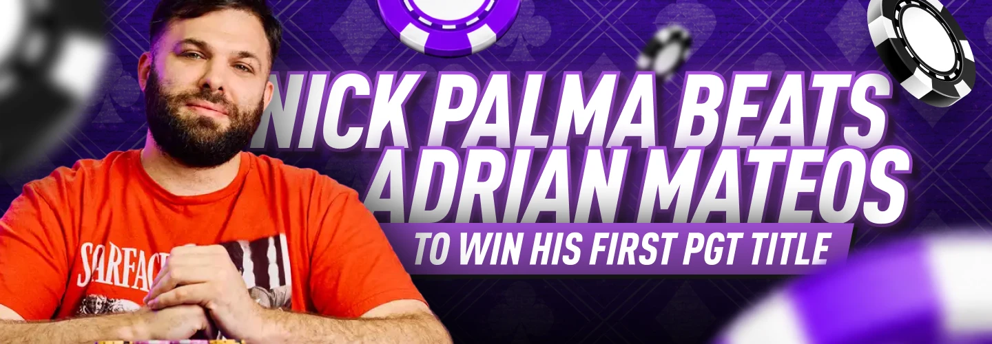 Nick Palma topped an 84-entry field to claim the $235,200 first-place prize and secure his first PGT title