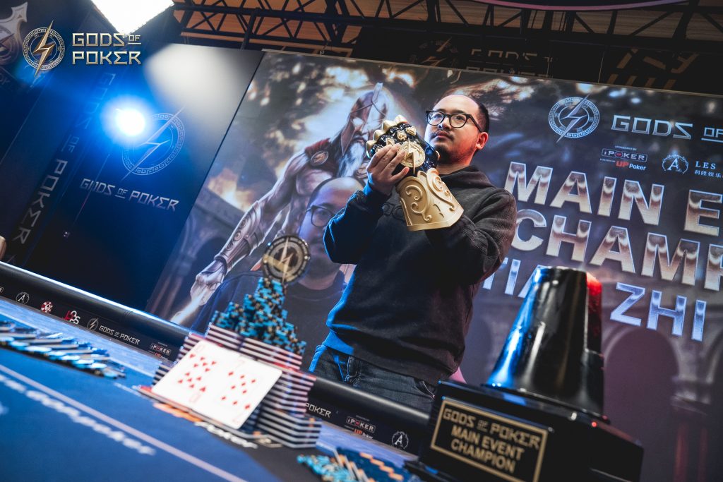 Tian Zhi Kong - Gods of Poker Jeju Main Event Winner