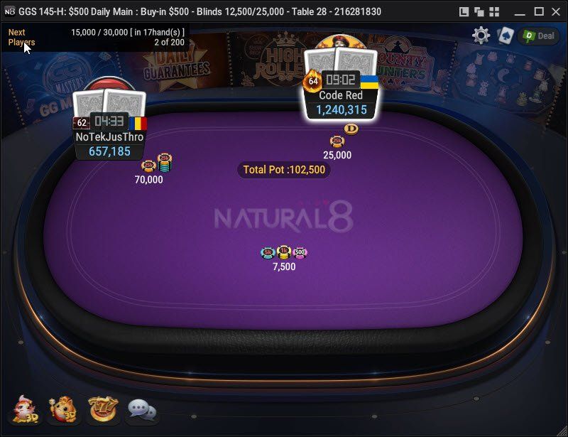 GGS 145-H: $500 Daily Main