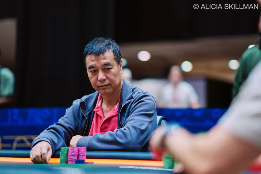 Yueqi Zhu at 2025 WSOP - Photo by Pokernews