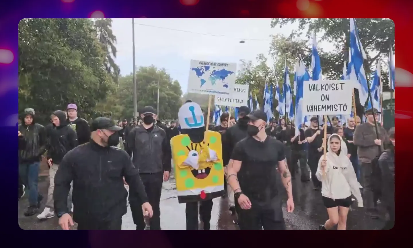 Ossi Ketola in the Freakbob Costume
