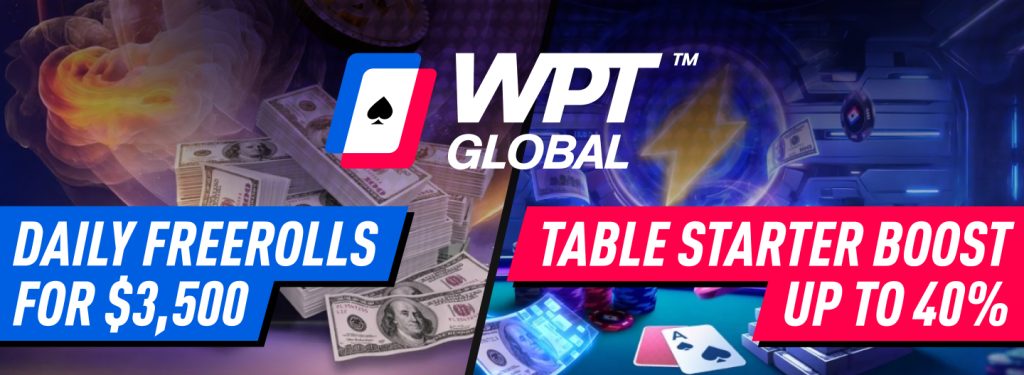 Win your share of the combined $3,500 prize pool in freeroll tournaments & get up to 40% rakeback