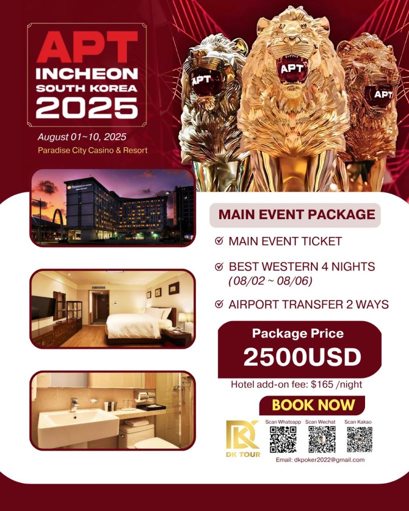 APT Incheon 2025 Main Event package
