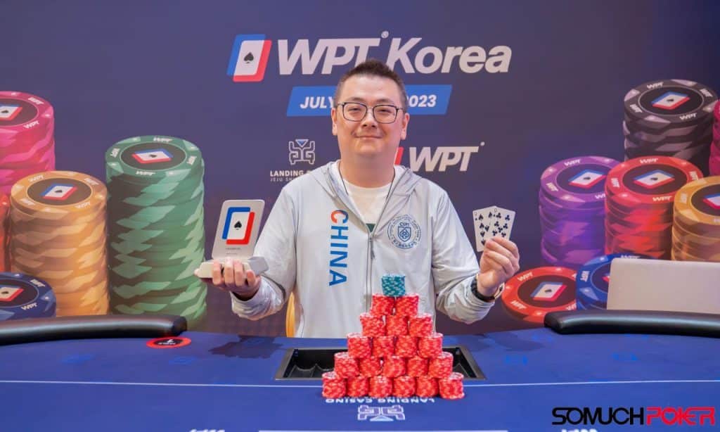 Ji Yu Shun – NLH Single Day winner