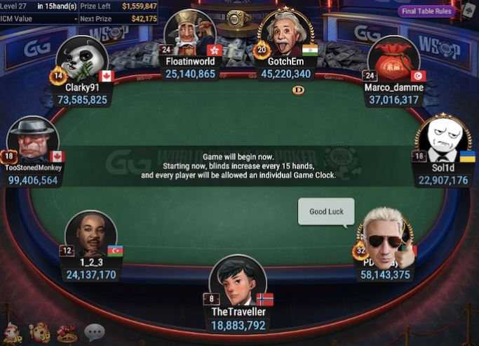 WSOP Super Circuit Online Series Ring #11: $400 COLOSSUS final table