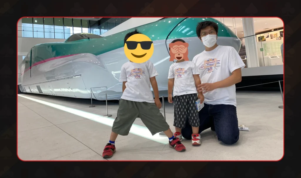 Family first for the Japanese poker Player