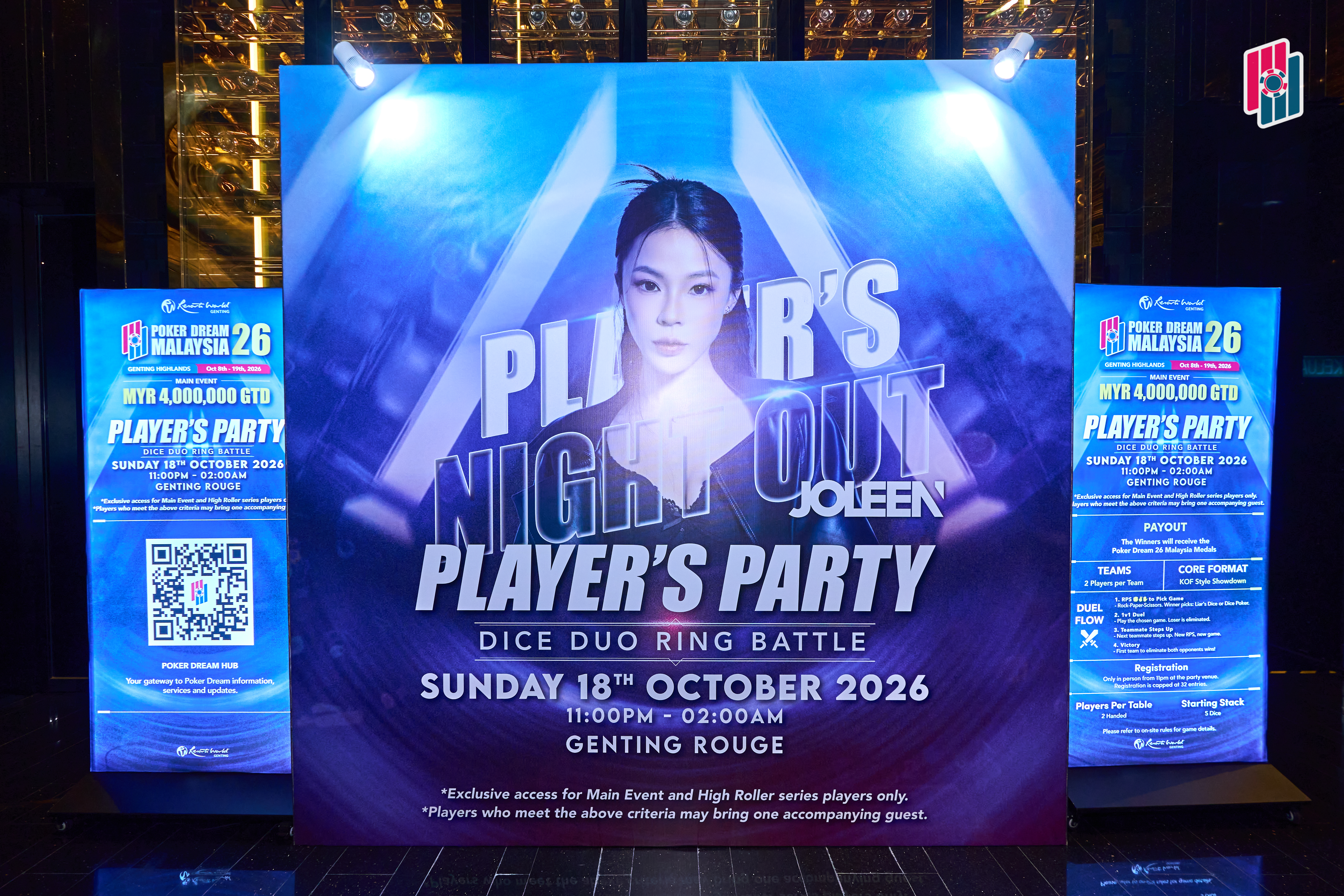 Poker Dream 26 Malaysia Main Event Down to 16 Players as Yang Siang Ang Leads; Lang See Tan Wins Ladies Main Event