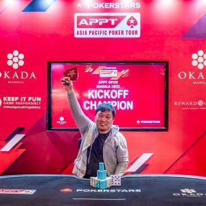 Jungkyu Lee, Photo Credit – PokerStars LIVE Asia