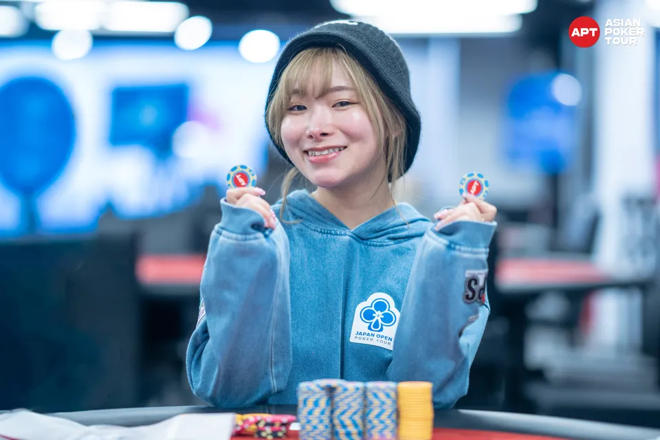 Day 1 Chip Leader Ohta Ami