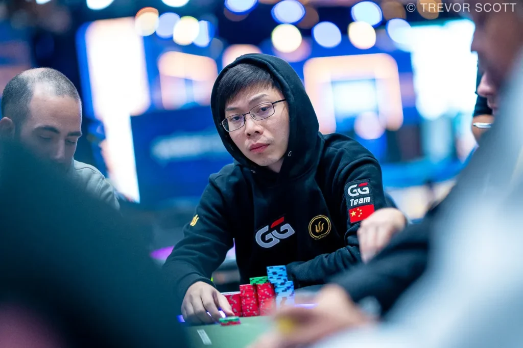 Renji Mao at 2025 WSOP - Photo by Pokernews