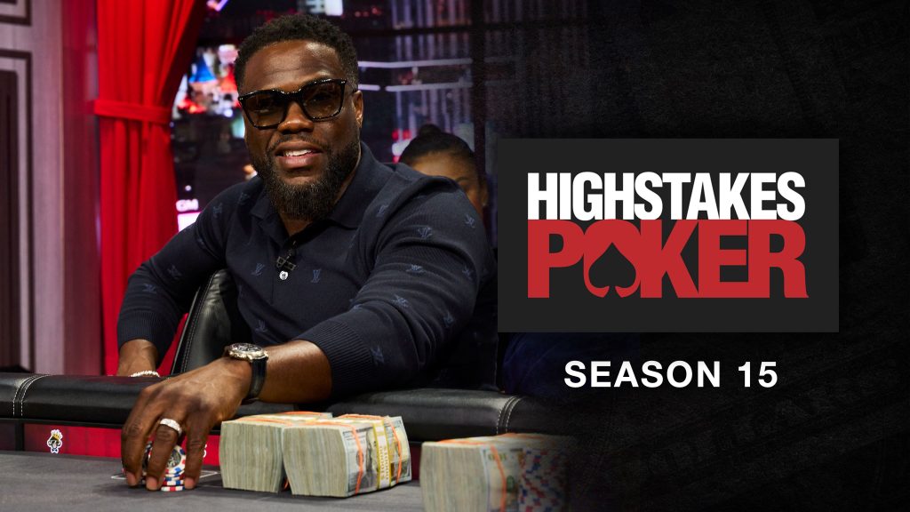 Kevin Hart in the new episode of High stakes Poker