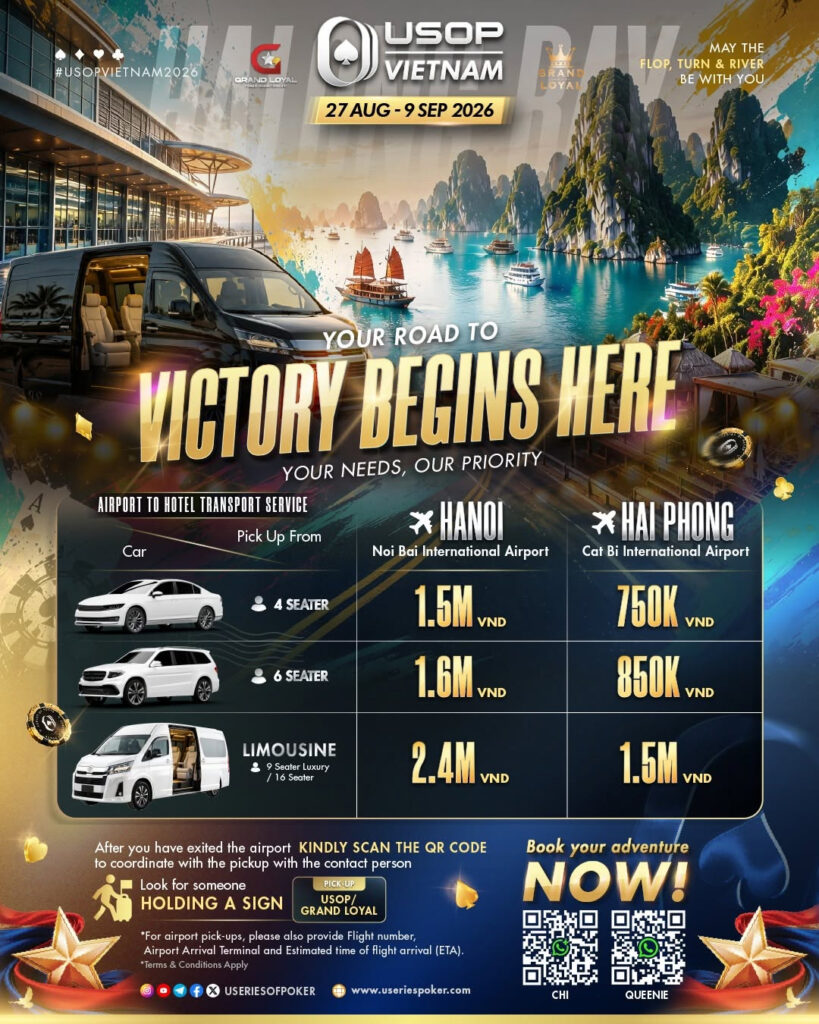 USOP Ha Long 2026 Transport