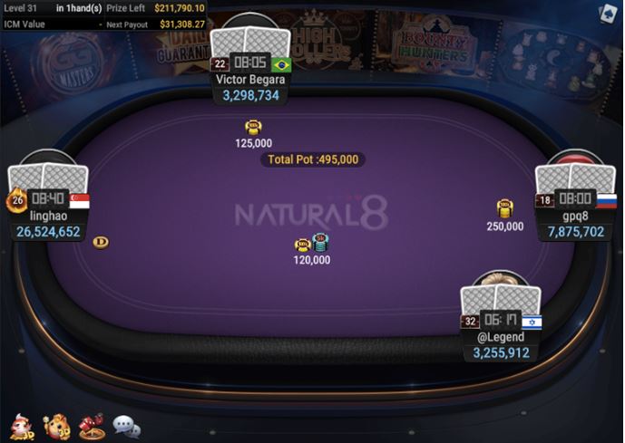 WSOP Side Event – $600 Monster Stack