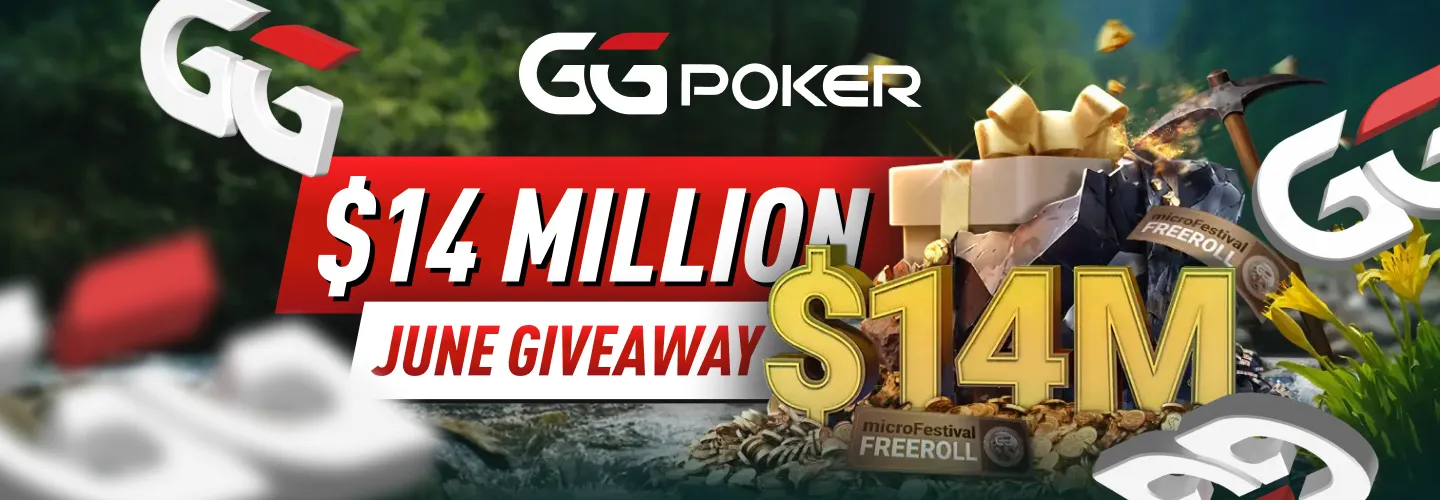 GGPoker $14M June Giveaway 2026