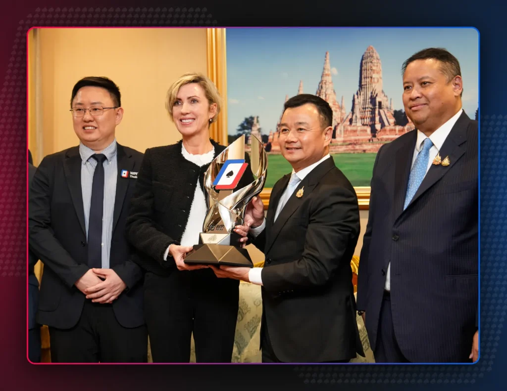 World Poker Tour historic meeting with Thailand Minister of Tourism and Sports