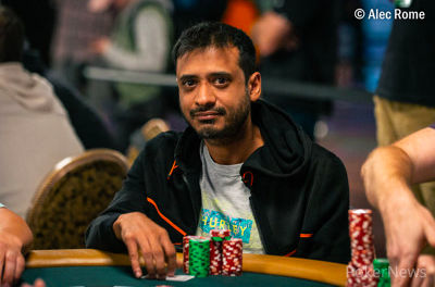 Aditya Agarwal – Photo credit WSOP / PokerNews / Alec Rome